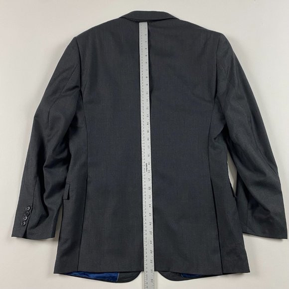 Brooks Brothers Regent Fit Blazer Sport Coat Men's 42L Fits 40 L Gray Barberis - Picture 14 of 15